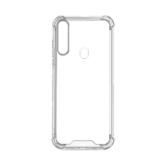 Silicone Hard Corners Case For Samsung Galaxy A20s Transparent